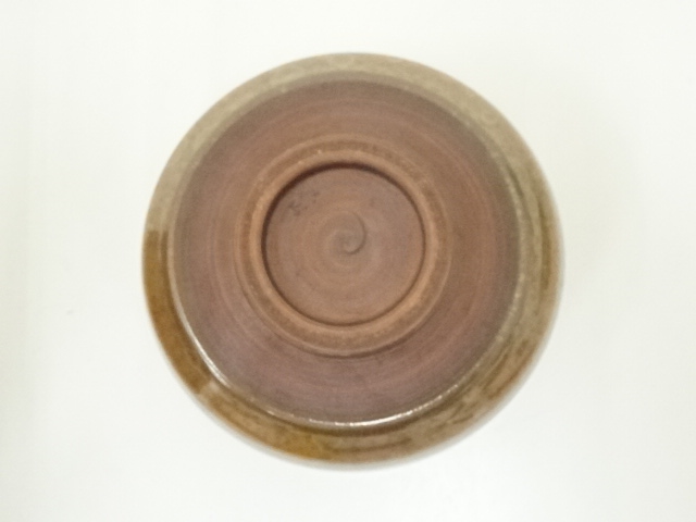 加藤藤山　銘 和　金結晶　天目茶碗　共箱　タニチ　東さ5-0414① 加藤藤山 銘 和 金結晶 天目茶碗 共箱 タニチ 東さ5-0414①